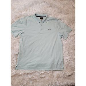 George Norman Golf Shirt, Short Sleeve Shirt, Size M